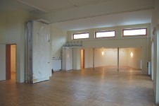 Blick in den Salon des Saals im Bürgerhaus Lenzsiedlung